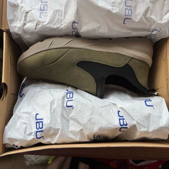 Jambu Men\'s Darren On The Go Shoes Arch Support All-Day Comfort Olive 13 NIB NWT main image 10